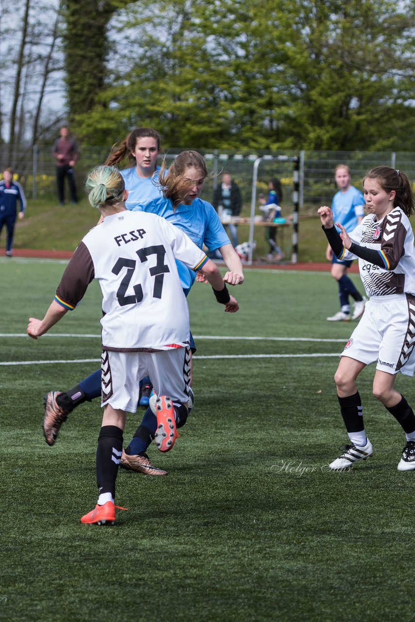 Bild 326 - B-Juniorinnen Ellerau - St. Pauli : Ergebnis: 1:1